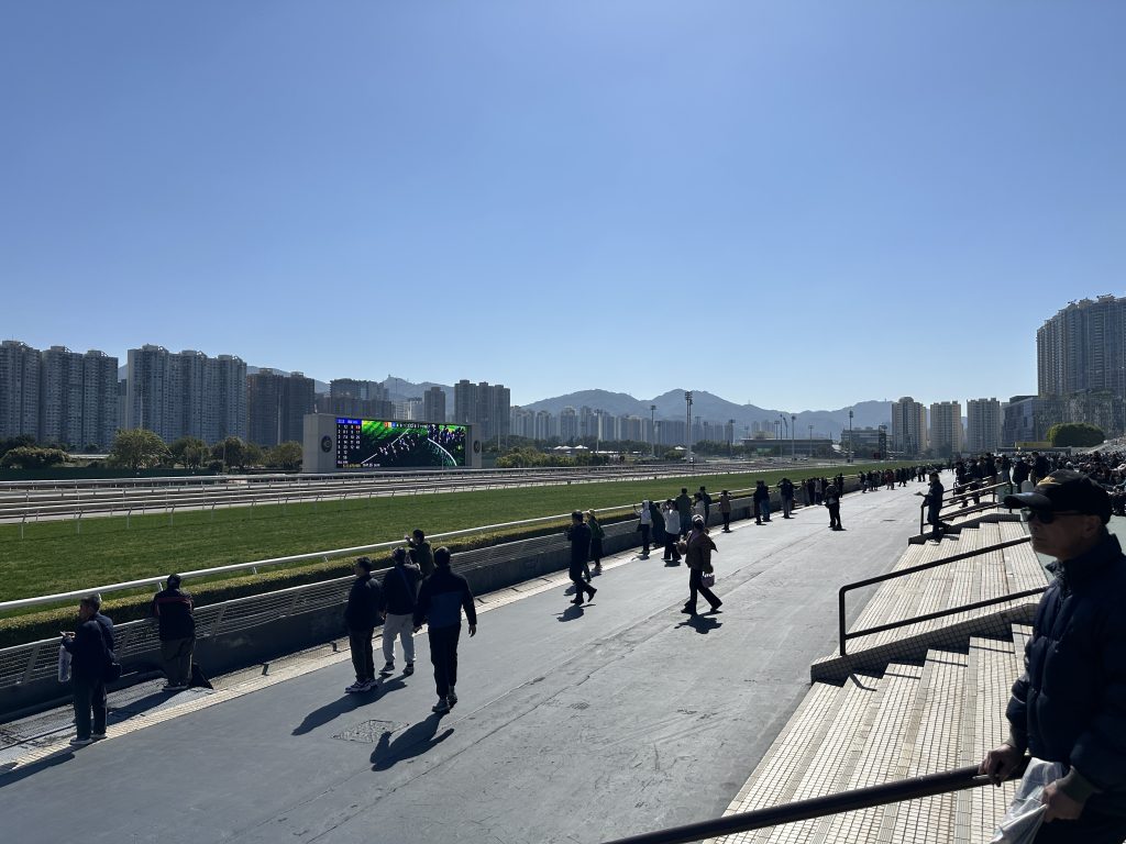 芝コースの風景