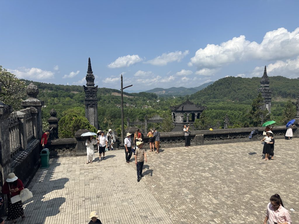 頂上からの風景